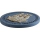 Věhlasná socha Tři grácie - světový mincovní unikát poprvé v historii ručně vyražen z Wedgwoodského porcelánu 