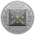 Legendární diamantový diadém královny Alžběty II. na atraktivní stříbrné minci s krystaly Swarovski a  vysokým reliéfem
