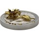 Slunečnice (3D) symbolizující bezpodmínečnou lásku a opravdové city - umělecký mincovní skvost
