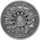 Věhlasný starověký bůh Ares na atraktivní a detailně zpracované stříbrné minci s vysokým reliéfem
