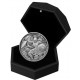 Věhlasný starověký bůh Ares (Štír) na atraktivní a detailně zpracované stříbrné minci s vysokým reliéfem