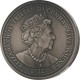 Královský korunovaný lev - heraldický symbol Anglie na exkluzivní stříbrné minci s vysokým reliéfem od věhlasného umělce