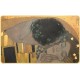 Mistrovské dílo "Polibek" od věhlasného Gustava Klimta